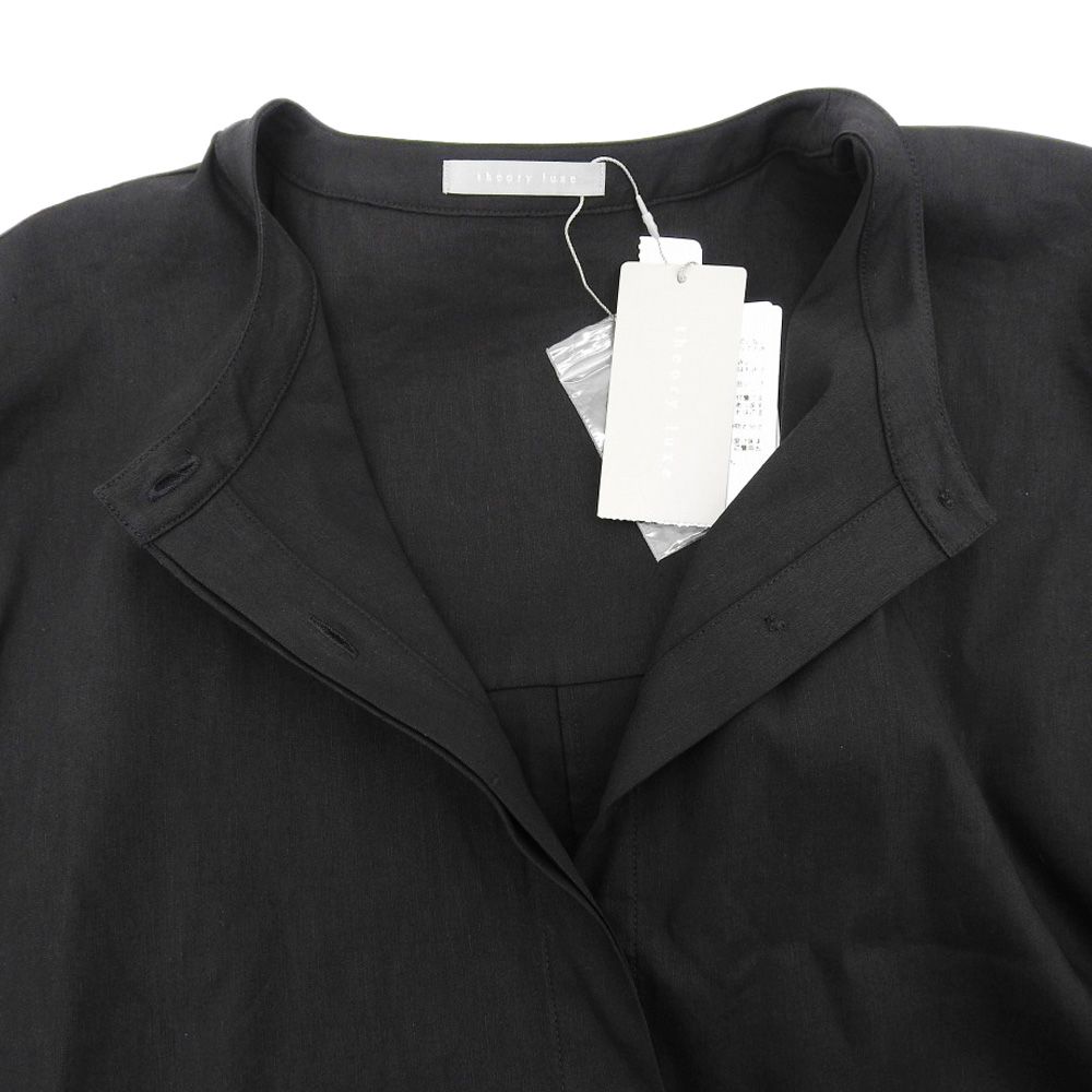 theory luxe セオリーリュクス 未使用 POZENE CRISP LINEN ワンピース