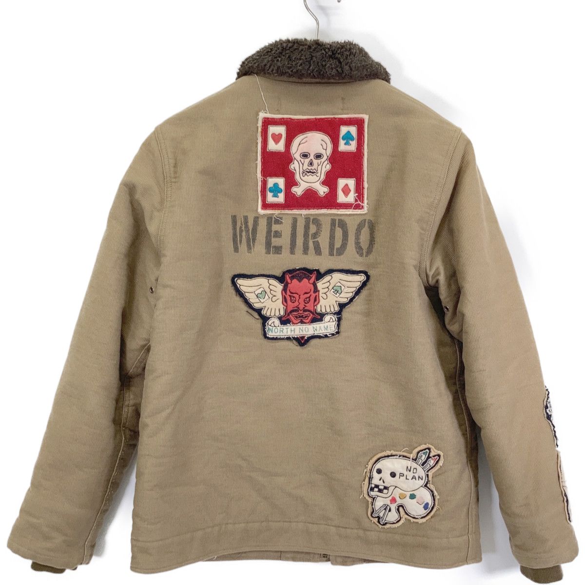 WEIRDO ウィアード WRD-14-AW-01 ﾜｯﾍﾟﾝｶｽﾀﾑ N-1 ﾃﾞｯｷｼﾞｬｹｯﾄ S - メルカリ