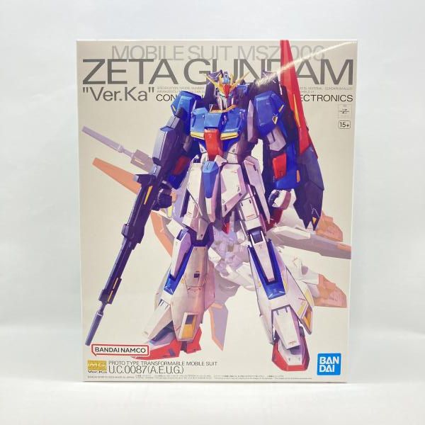 中古】ｶﾞﾝﾀﾞﾑ）バンダイ 1/100 MG MSZ-006 ゼータガンダム Ver.Ka