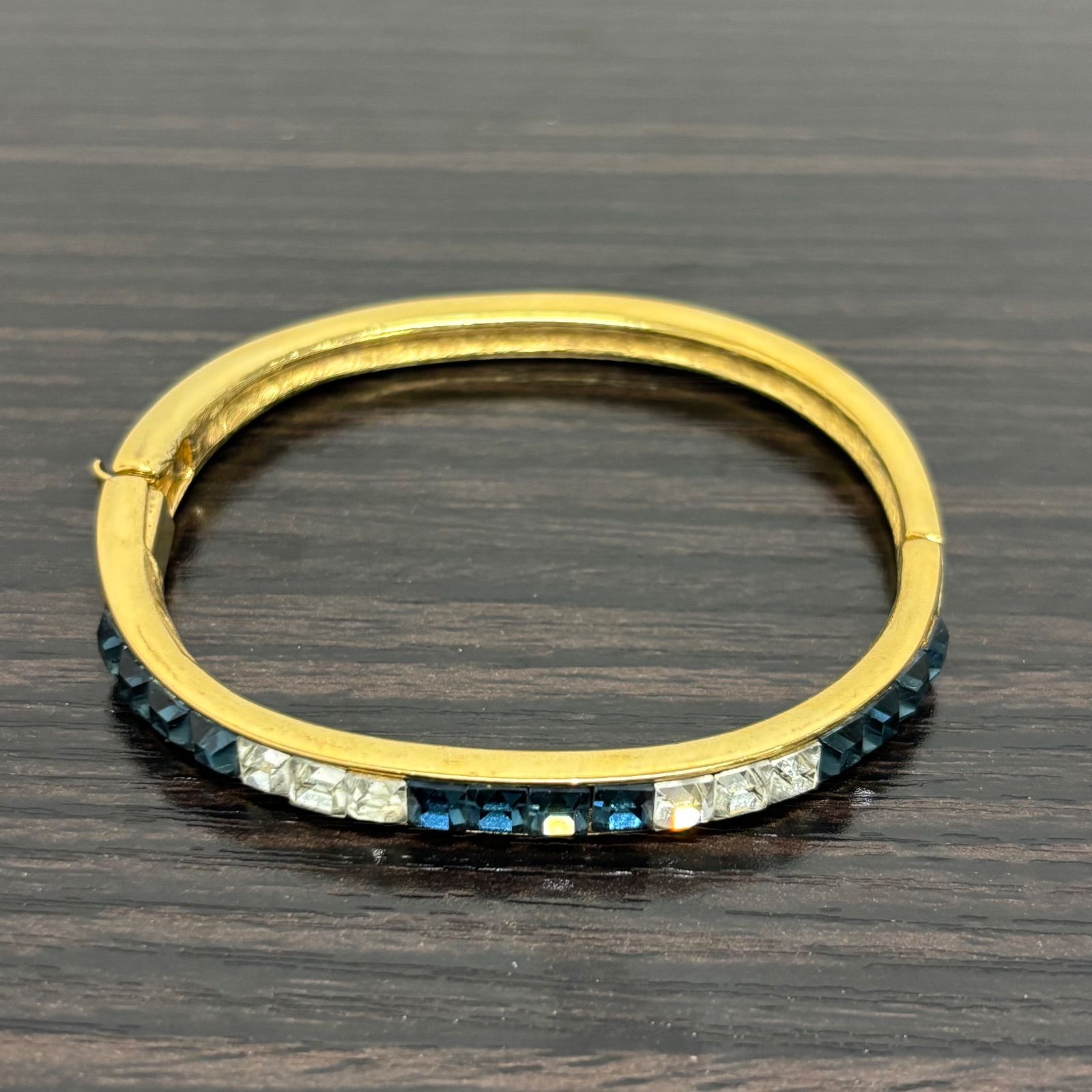 GIVENCHY ジバンシー バングル ブレスレット 2色カラーストーン 