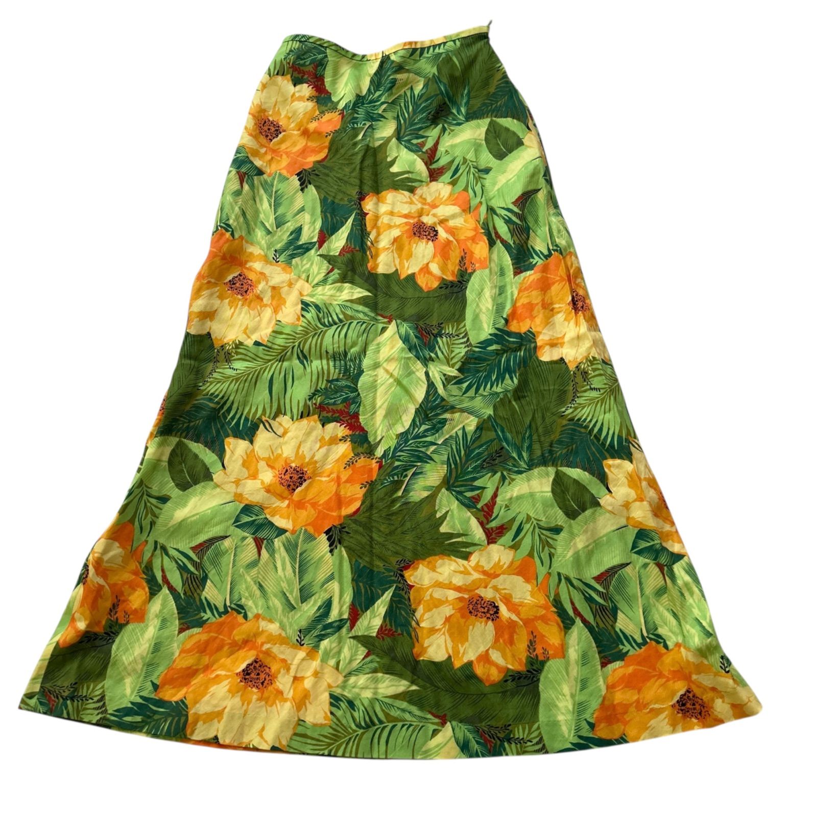 ヴィンテージ KENZO ケンゾー ロングスカート 花柄 ボタニカル 38