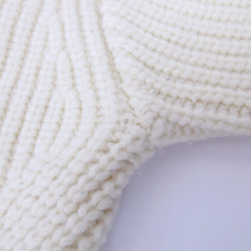 サクラ SACRA 23AW BOILED LAMBWOOL FURROW CARDIGAN カーディガン  