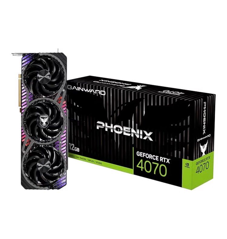 美品】RTX 4070 12GB Gainward Phoenix グラフィックボード・ビデオ