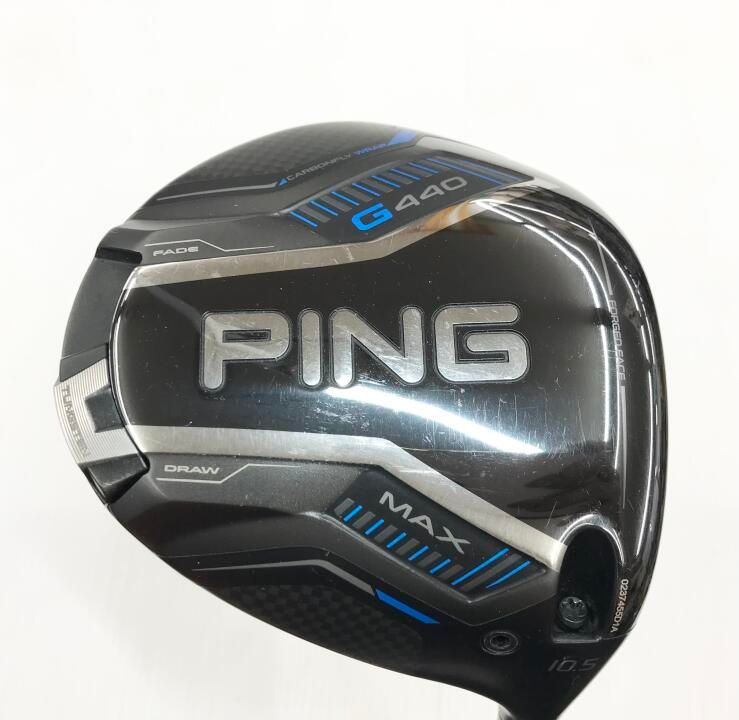 ピン G440 MAX 10.5度 24 VENTUS BLUE 6 Sフレックス ドライバー 中古