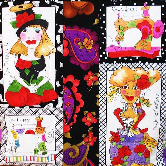 大きめトートバッグ ロラライハリス ソーイングレディ ハンドメイド