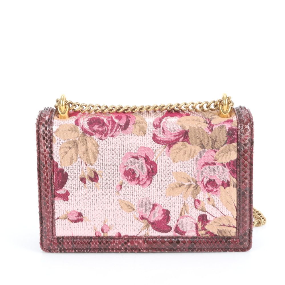 極美品 ドルチェアンドガッバーナ D&G ディヴォーション パイソン