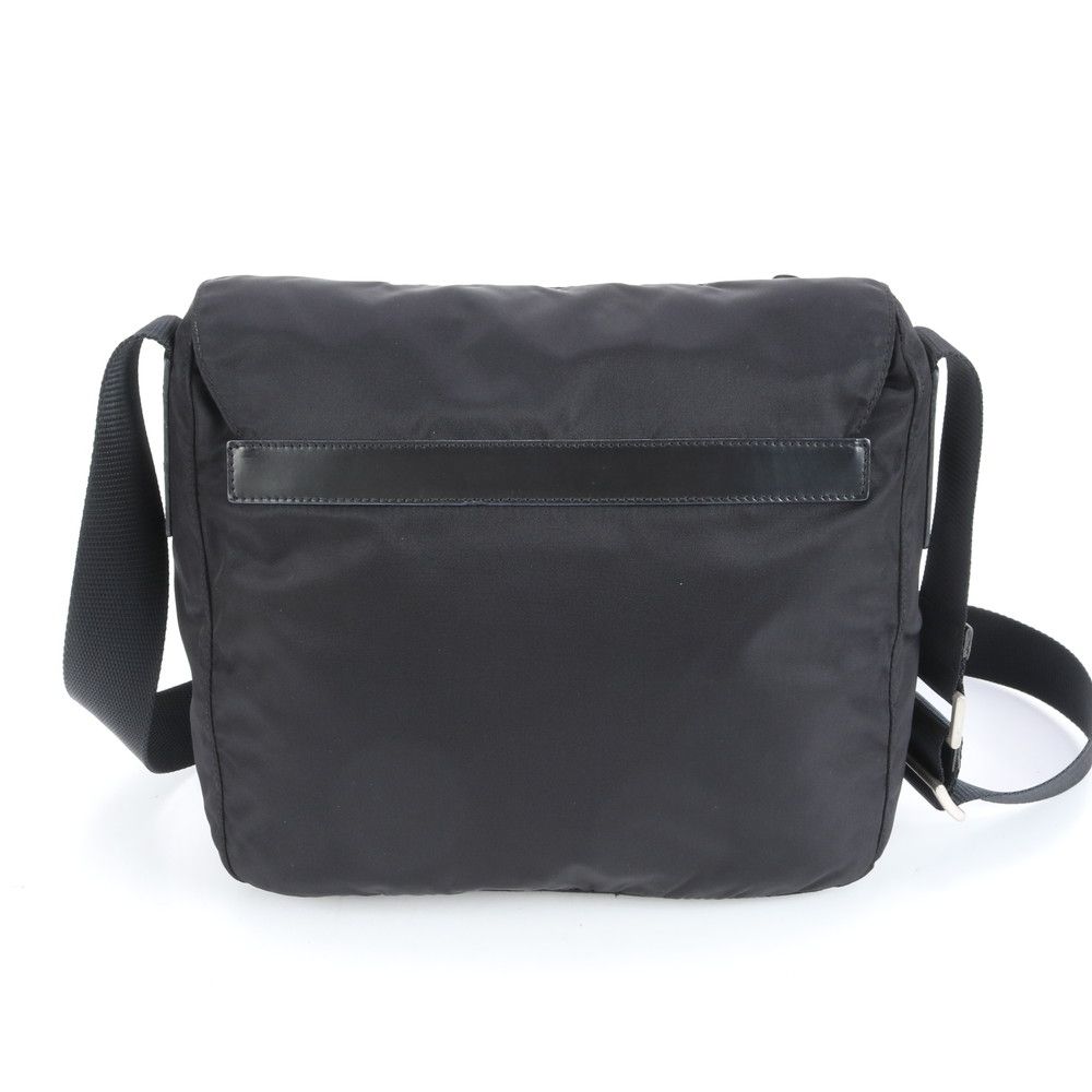 極美品 プラダ テスート ナイロン 三角ロゴ レザー ショルダーバッグ