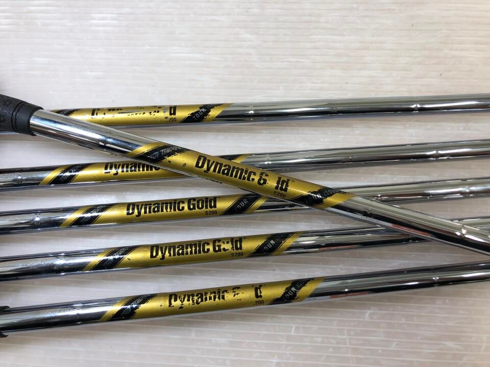 名器　MB712 ダイナミックゴールドツアーイシュー　6本セット　タイトリスト MBアイアン 712(6本セット) ダイナミックゴールド(アイアン（セット