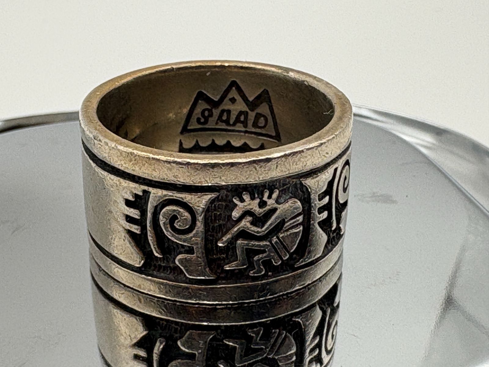 SAAD ホピ族 ココペリ リング シルバー 925 s30 - メルカリ