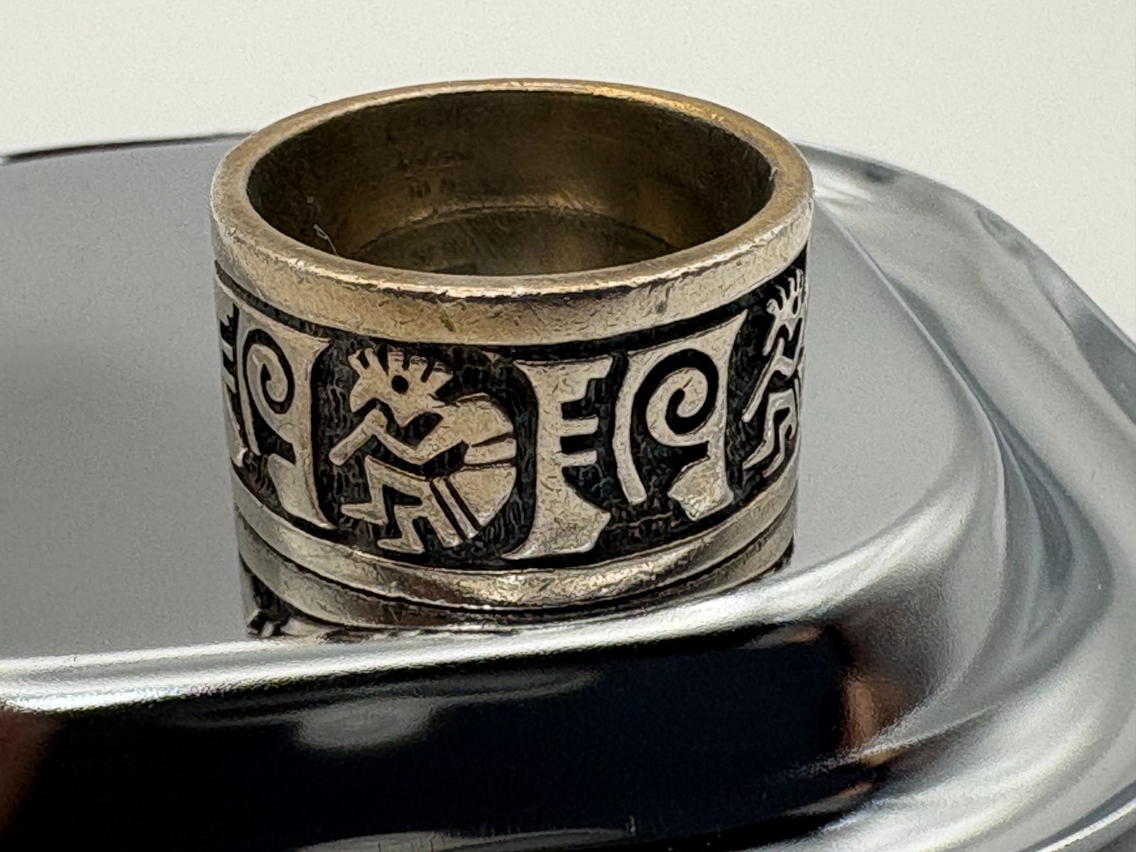 SAAD ホピ族 ココペリ リング シルバー 925 s30 - メルカリ