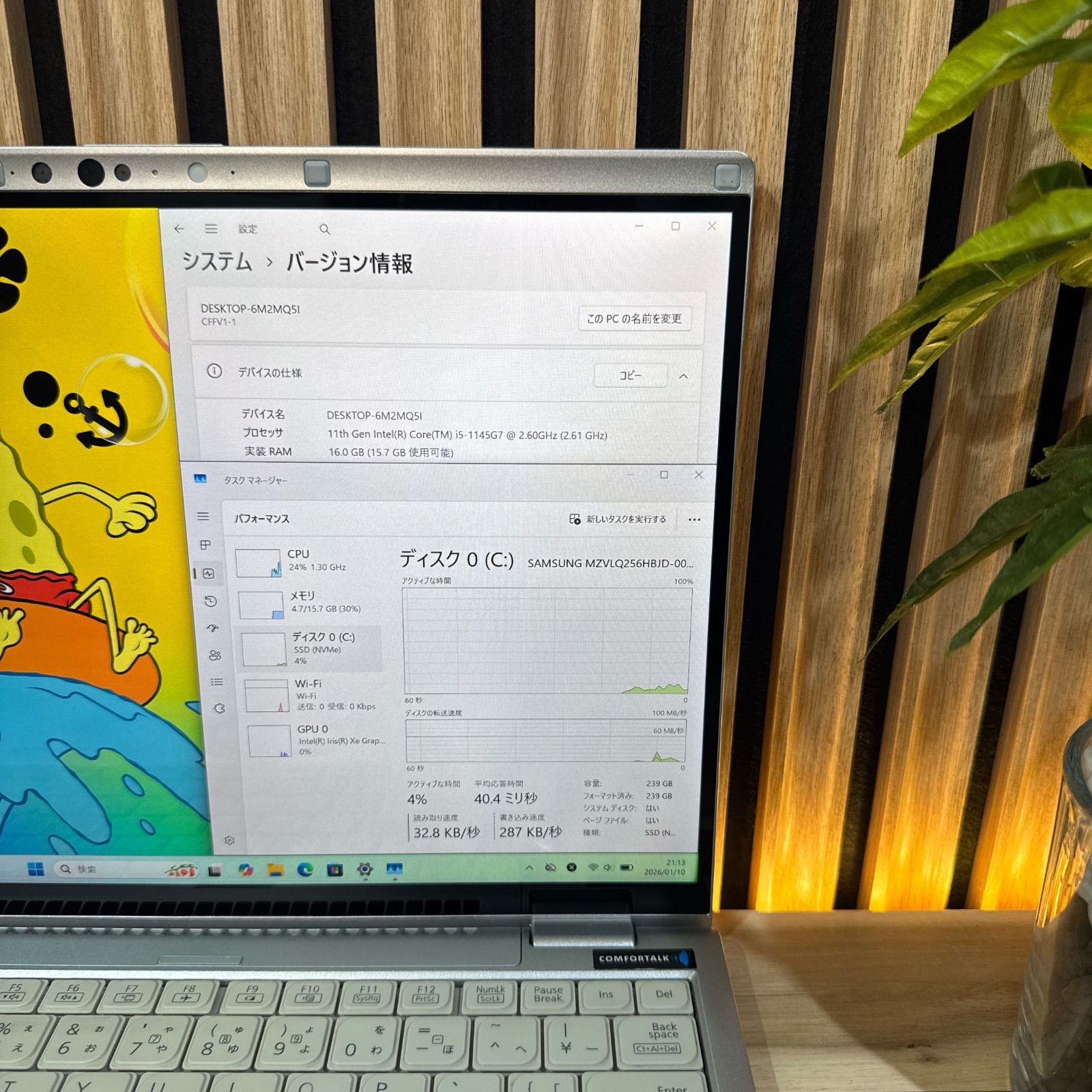 公式ショップ限定価格❣️/ 《希少タッチパネル式》Let's note FV1