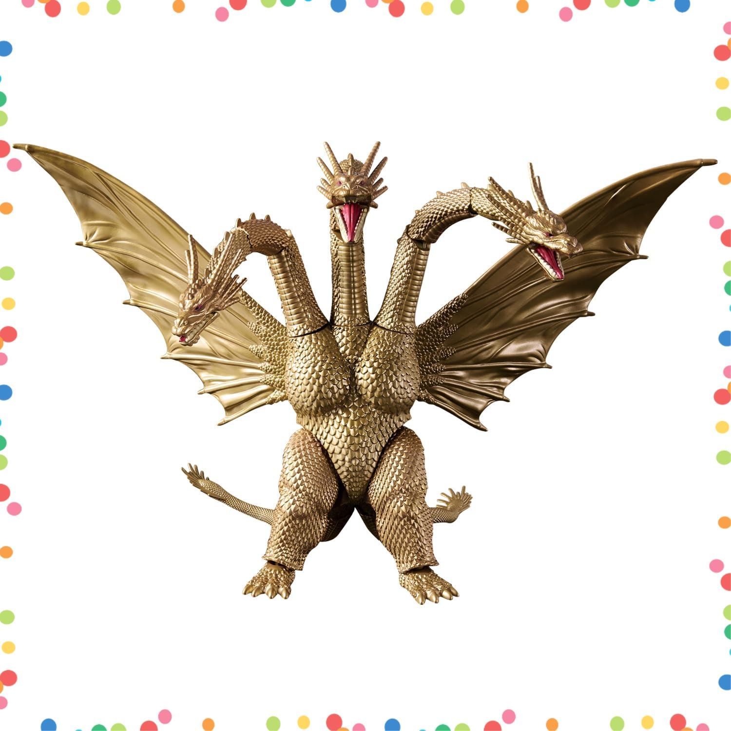 3体セット★特大ゴジラ キングギドラ ★レアな2本角キングギドラ　ゴジラ1991 3体セット☆特大ゴジラ キングギドラ ☆レアな2本角キングギドラ