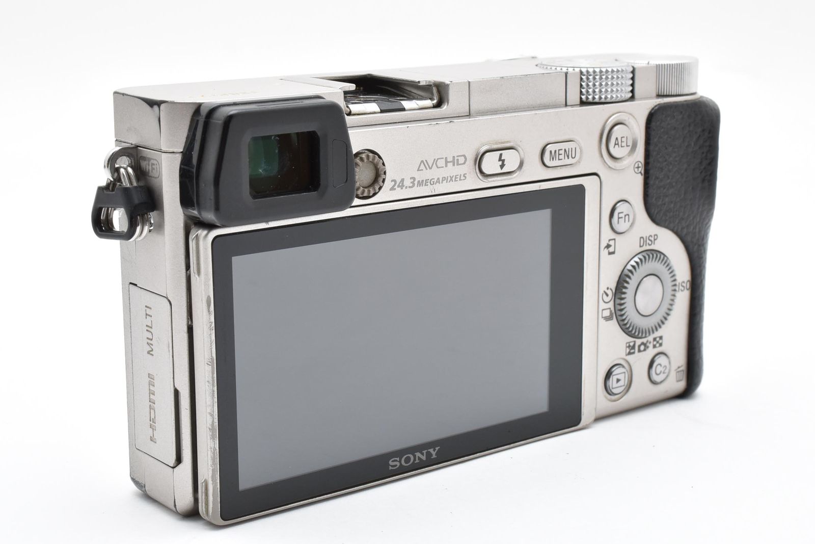 SONY α6000 美品 ボディ バッテリー付 動作良好 即日発送 ソニー SONY α6000 ボディ シルバー ≪S数37,000回 動作光学良好