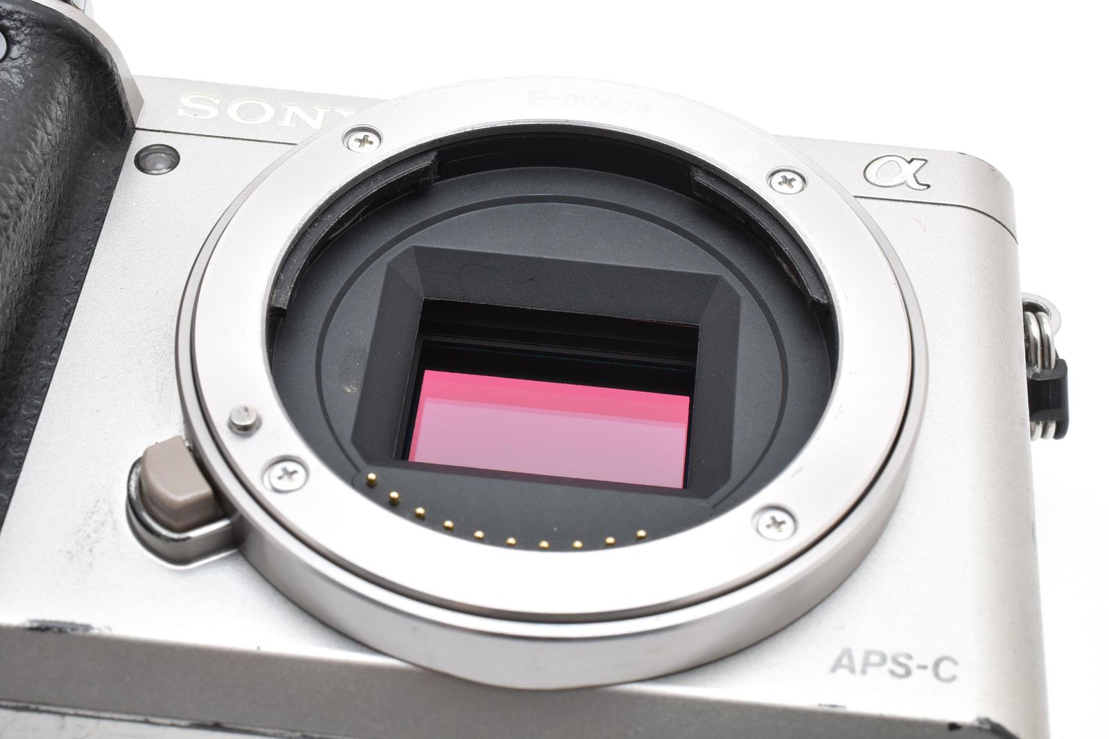 ソニー SONY α6000 ボディ シルバー ≪S数37,000回 動作光学良好