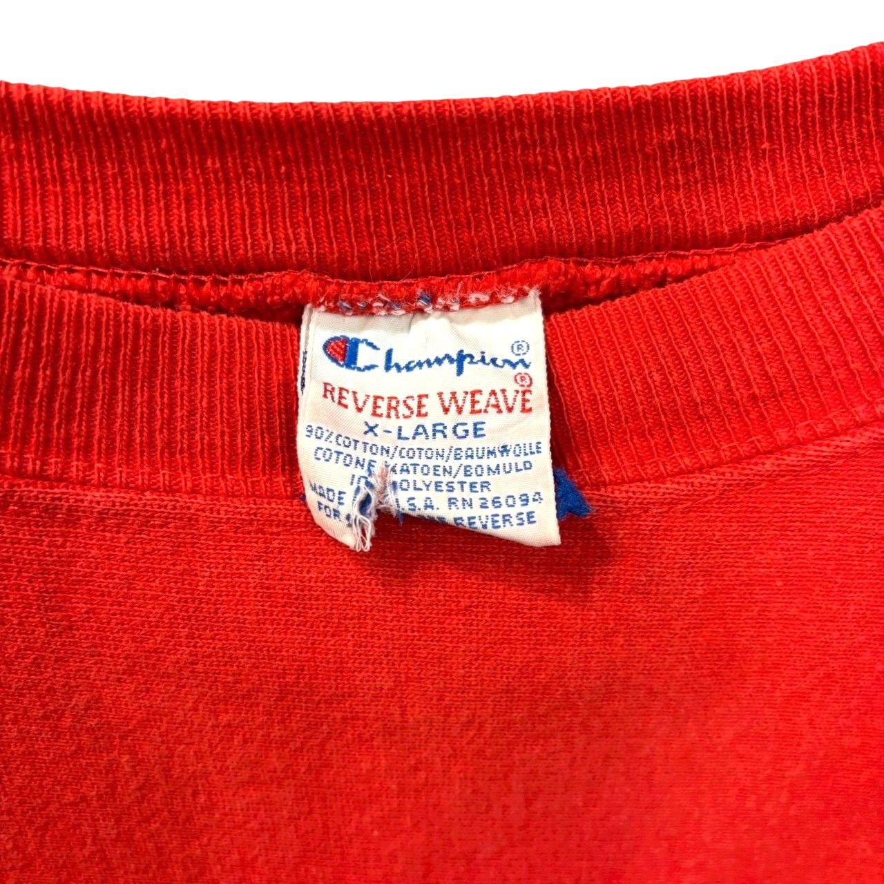 90s ビンテージ チャンピオン リバースウィーブ 目付き 1ポイント 刺繍
