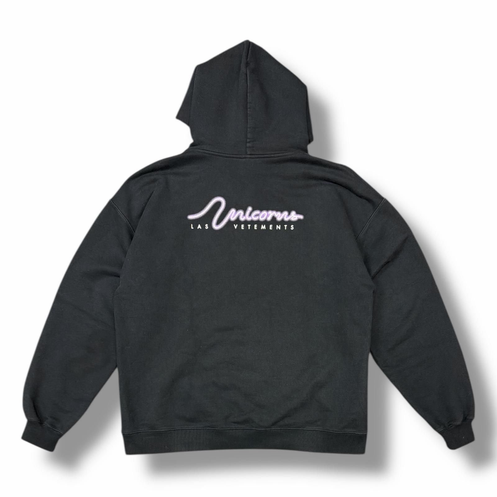 VETEMENTS 22AW DOLPHIN UNICORN HOODIE ドルフィン ユニコーン 