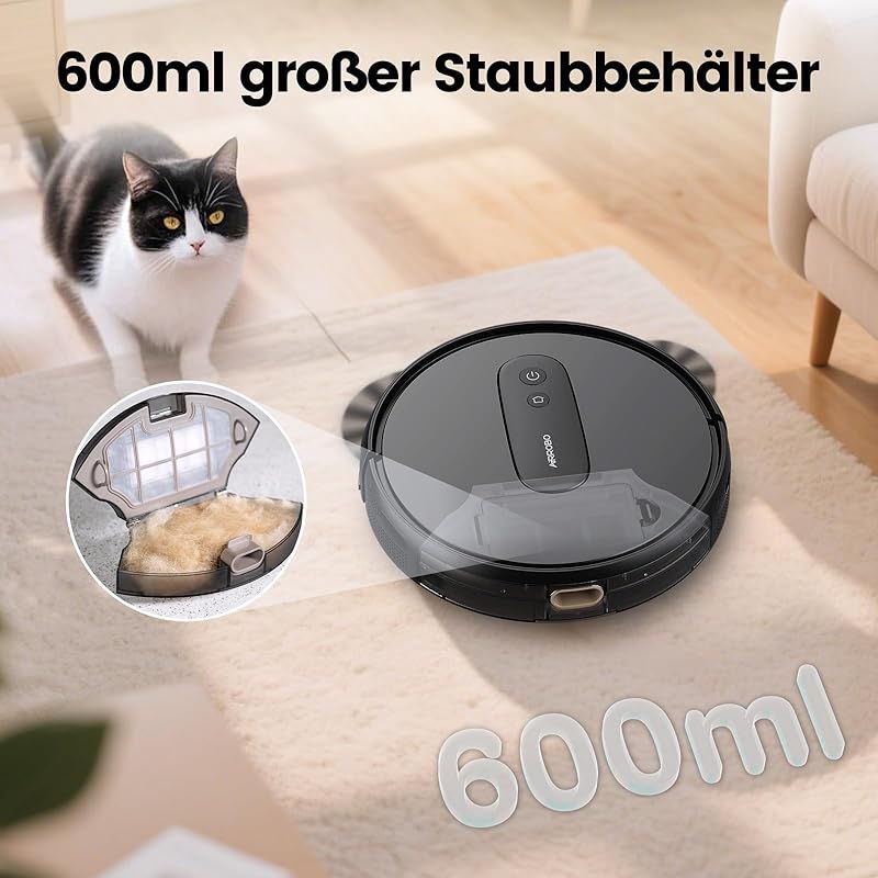 ロボット掃除機 2800Pa 強力吸引 お掃除クリーナー 音量調節 静音 120