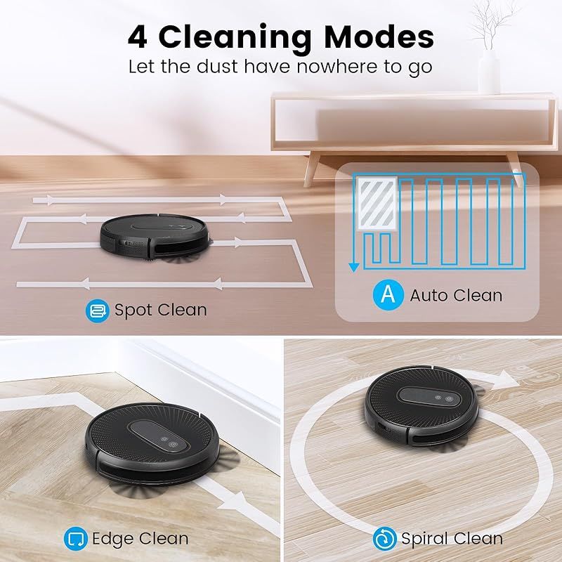 ロボット掃除機 2800Pa 強力吸引 お掃除クリーナー 音量調節 静音 120