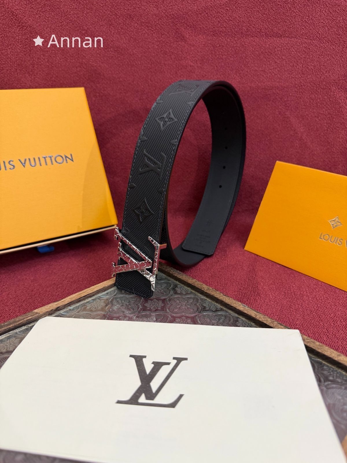 ルイヴィトン　メンズ　ベルト　希少 希少 LOUIS VUITTON ルイヴィトン メンズ ベルト 本革 - メルカリ
