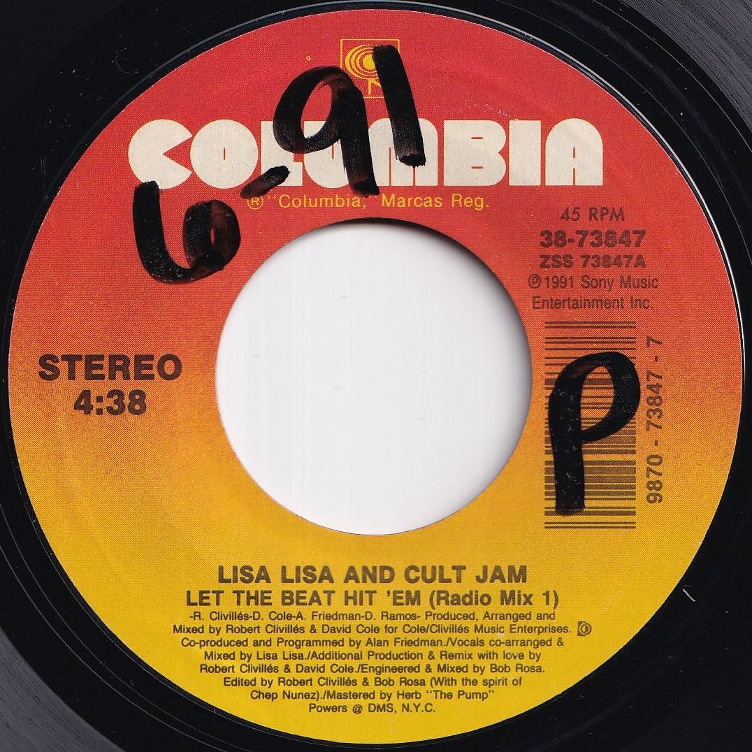 Lisa Lisa & Cult Jam Let The Beat Hit 'Em (Radio Mix 1) Columbia