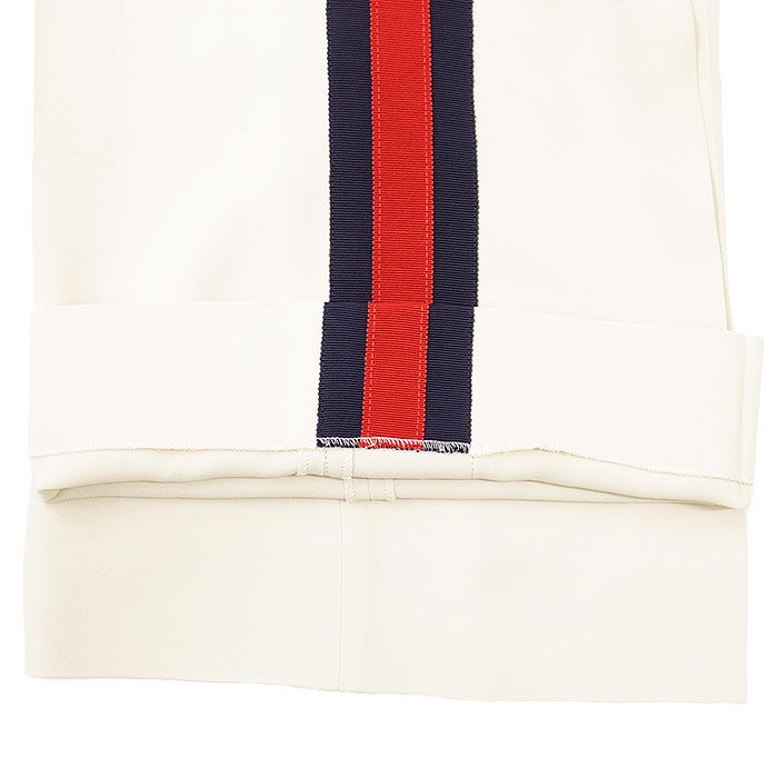 極美品】GUCCI グッチ パンツ セミイージー 2019年製 ロゴ ボタン  