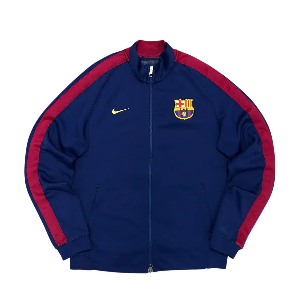 03-04 ナイキ バルセロナ スウェット ジャージ トレーナー ナイキ バルセロナ ツーウェイ ジャージ (M) - メルカリ