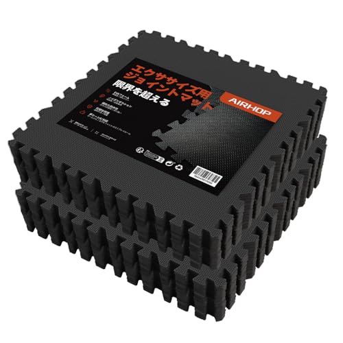AIRHOP トレーニング ジョイントマット EVA素材 大判 ジムマット 防音