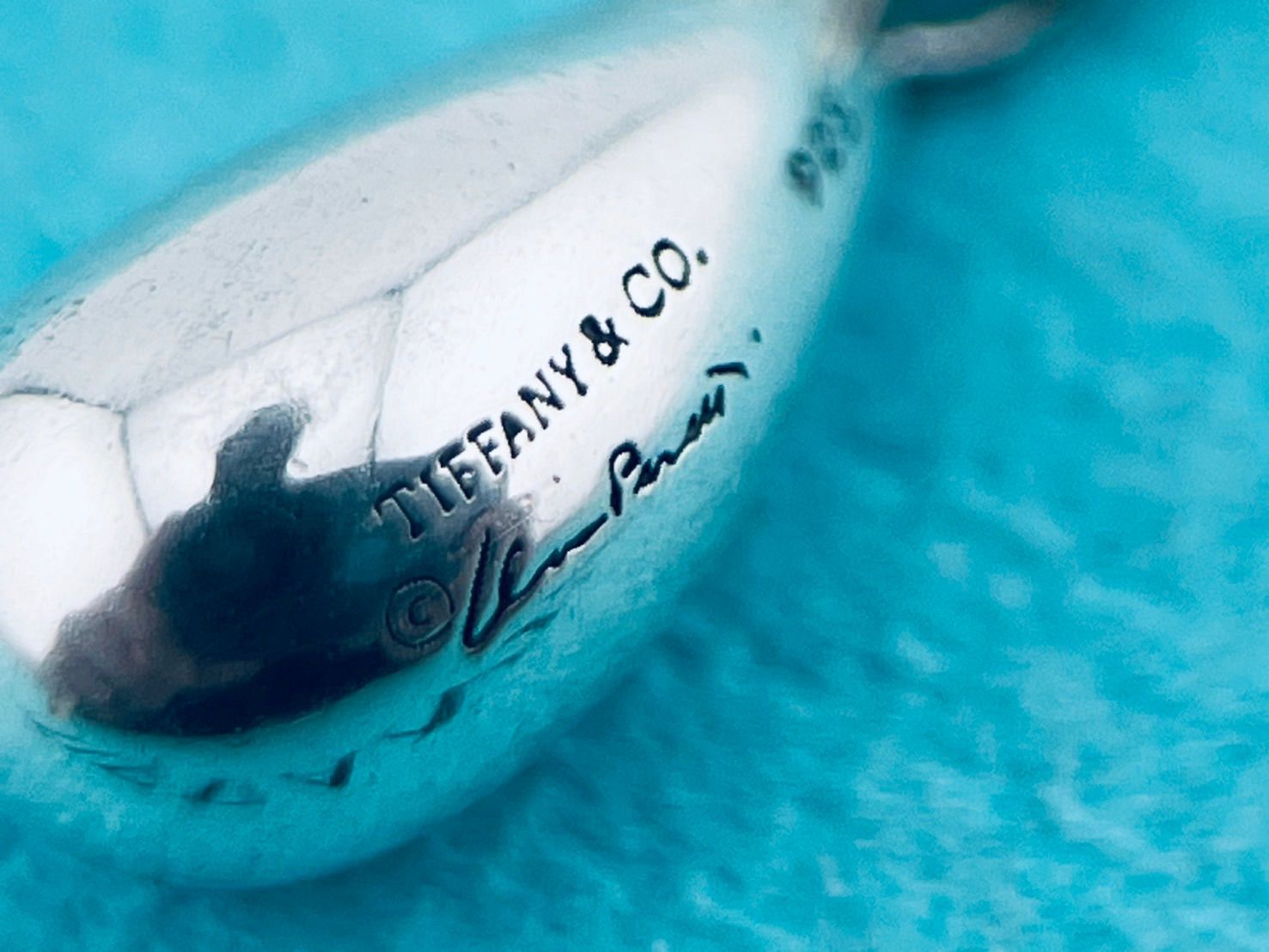 a194 送料無料 美品 Tiffany&Co. ティファニー ティアドロップ エルサ