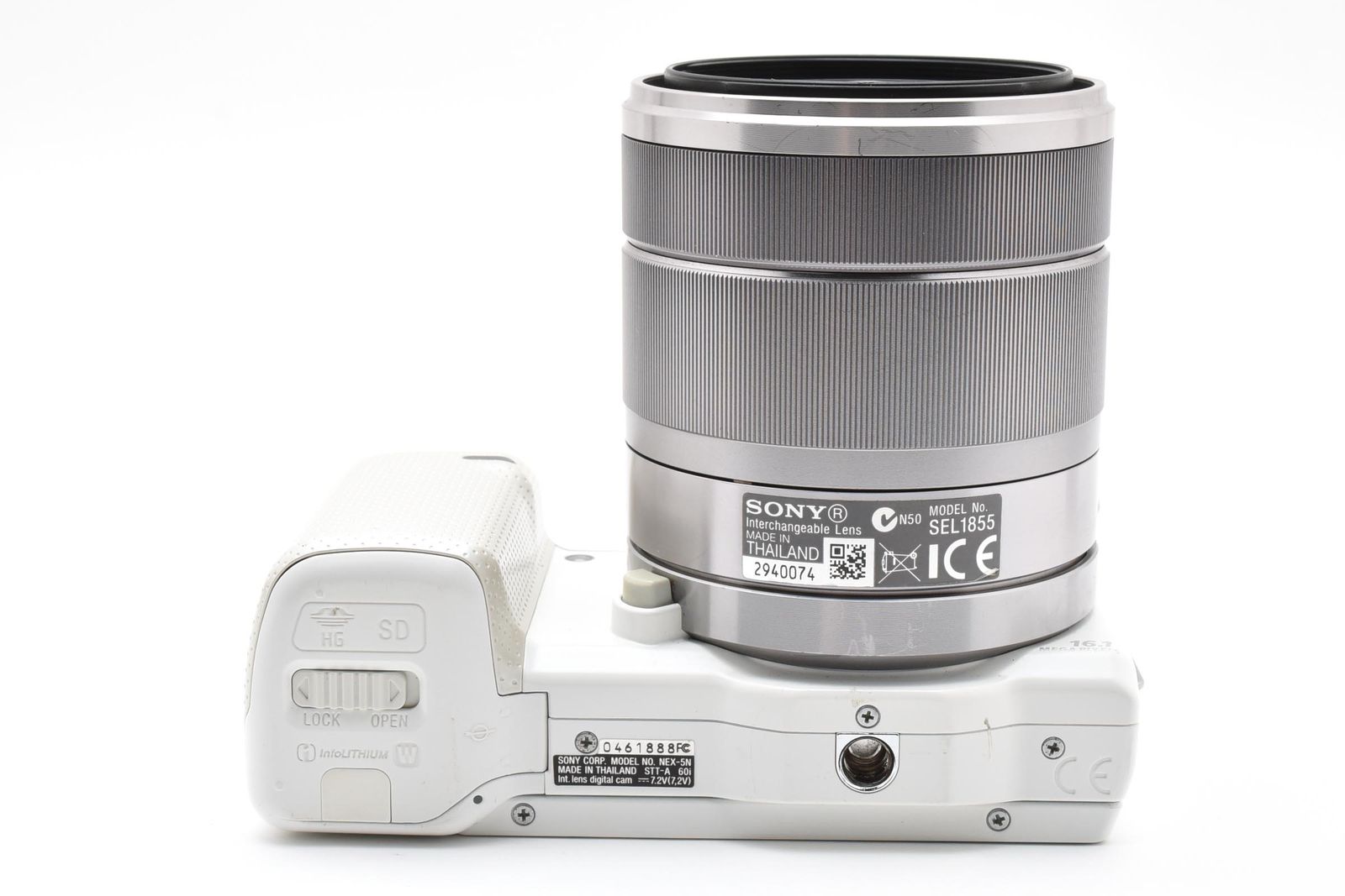 ソニー SONY NEX-5N ホワイト レンズセット ≪S数7,900回 動作光学良好