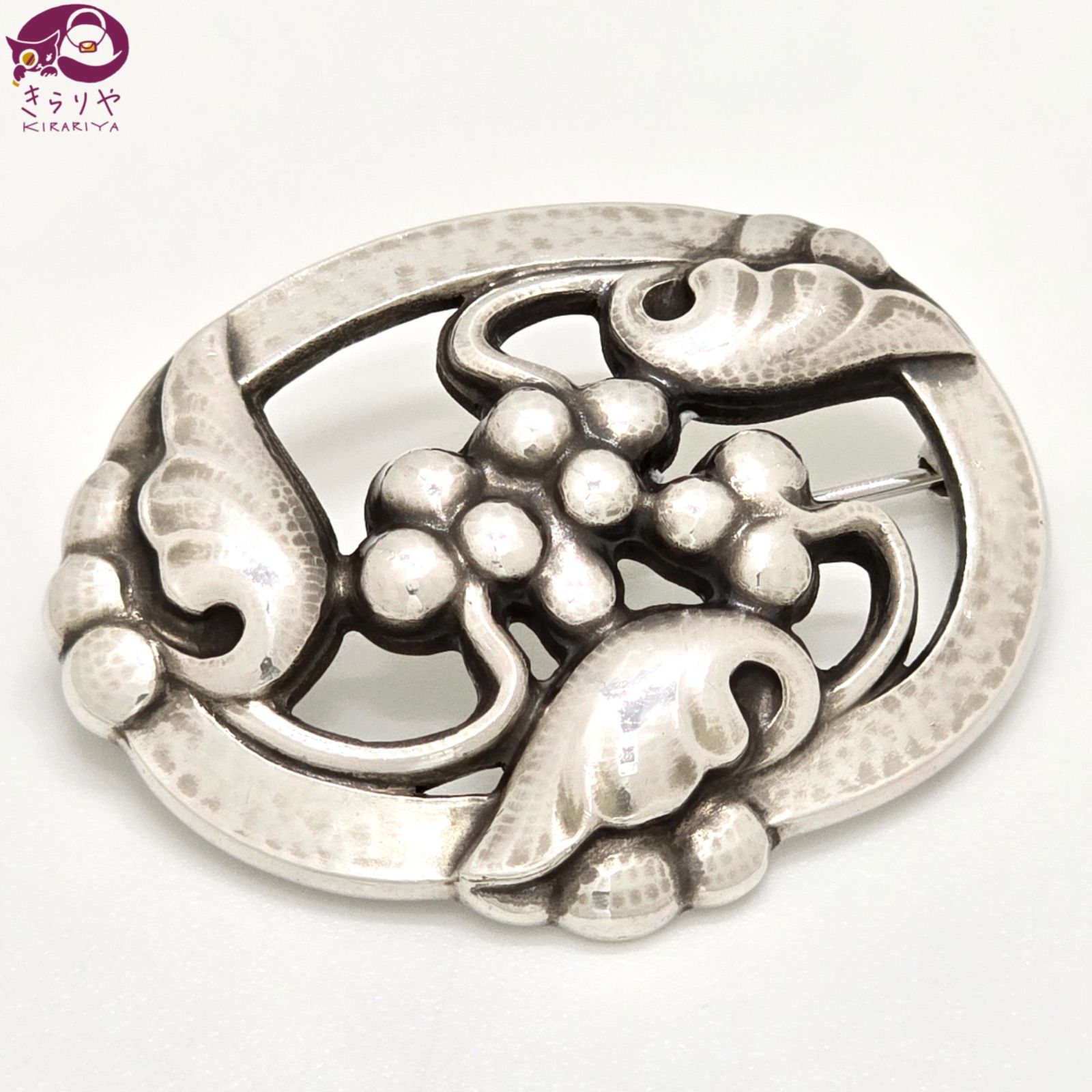 GEORG JENSEN ジョージ・ジェンセン ムーンライト・グレープ ブローチ