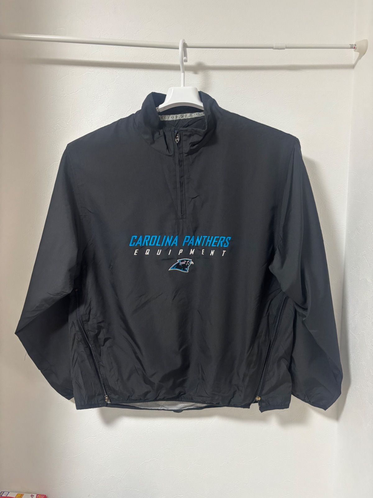 Reebok リーボック NFL カロライナ・パンサーズ ナイロン ジャケット