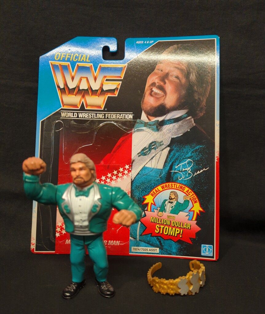 テッド•デビアス　ミリオンダラーマン　ハズブロ フィギュア WWF テッド•デビアス ミリオンダラーマン ハズブロ フィギュア WWF WWE WWF