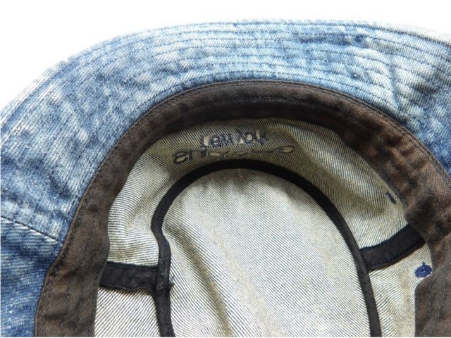 SUPREME 24ss Chino Twill Crusher Hat Dirty Indigo サイズM/L