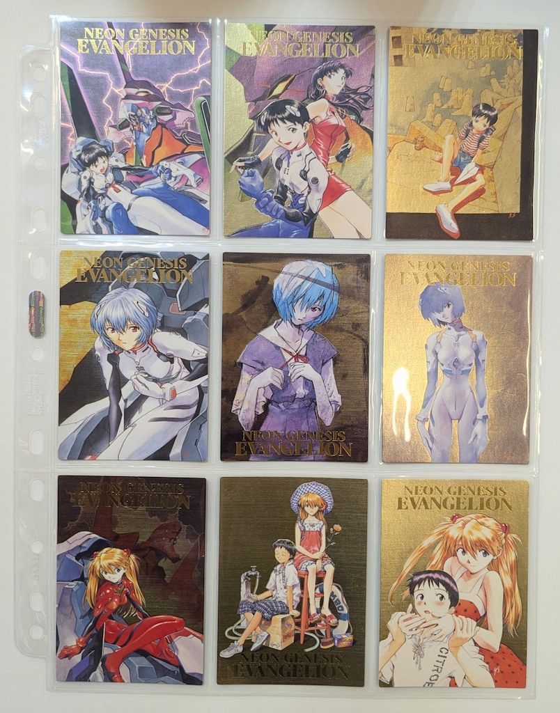 BANDAI カードダスマスターズ 参集（1998） 新世紀エヴァンゲリオン