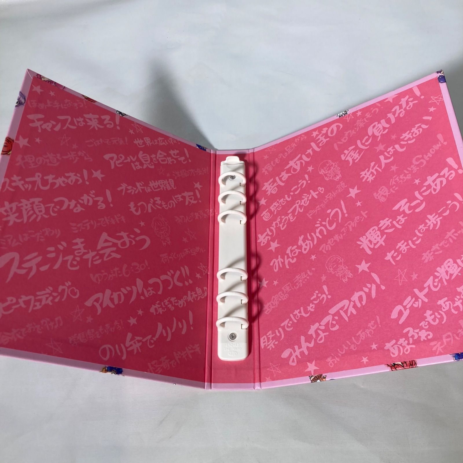 アイカツ！】格言バインダー 特典アイドルカード付 - メルカリ