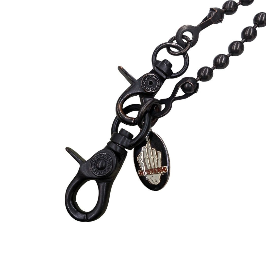 HYSTERIC GLAMOUR ヒステリックグラマー ウォレットチェーン ブラック