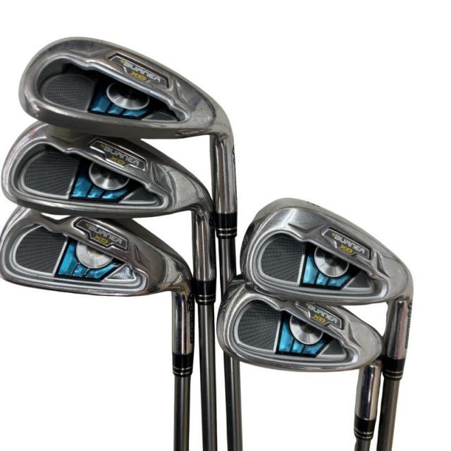 中古】 テーラーメイド BURNER XD 5S レディース アイアンセット IR RE