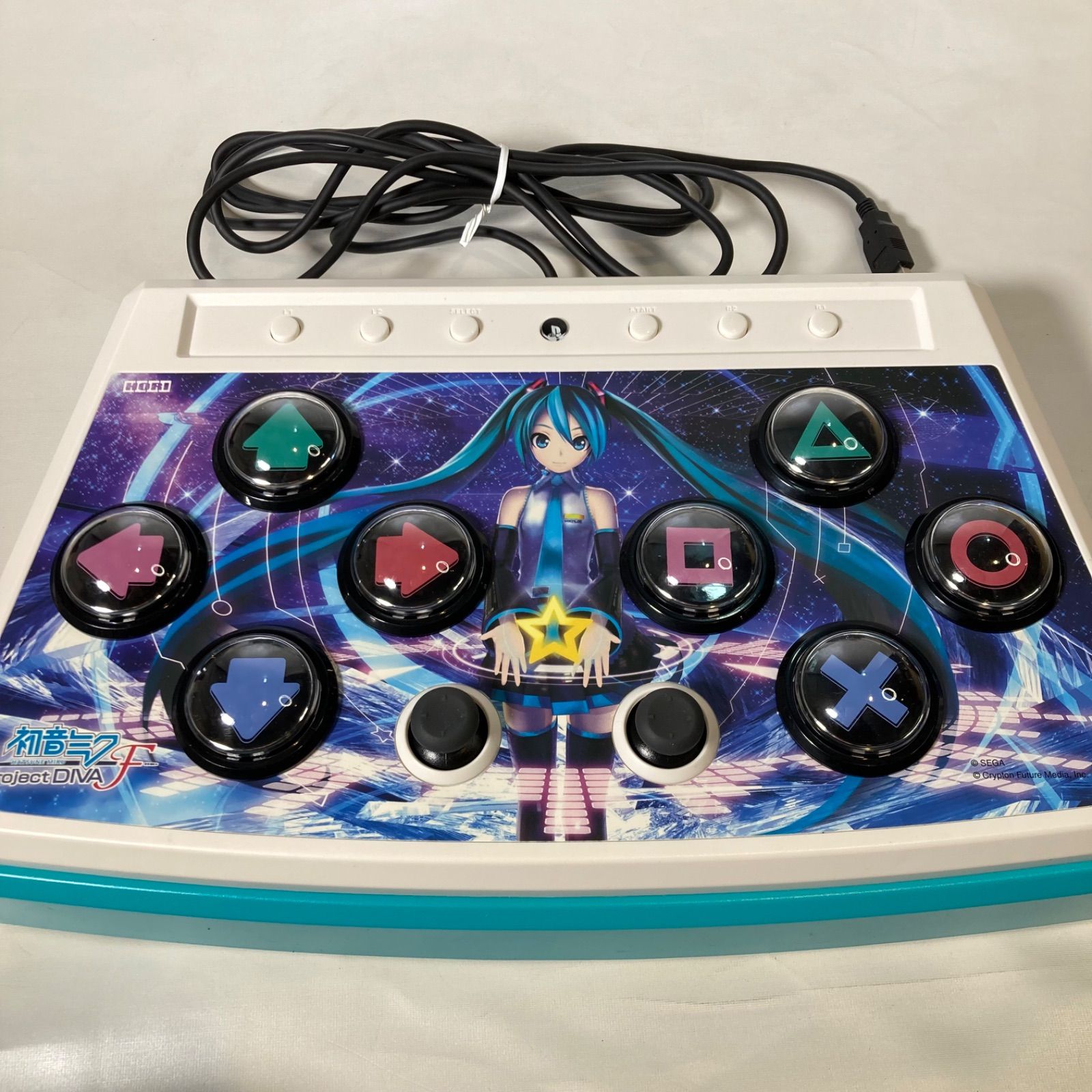 美品】初音ミク Project DIVA F 専用ミニコントローラー ホワイトver 