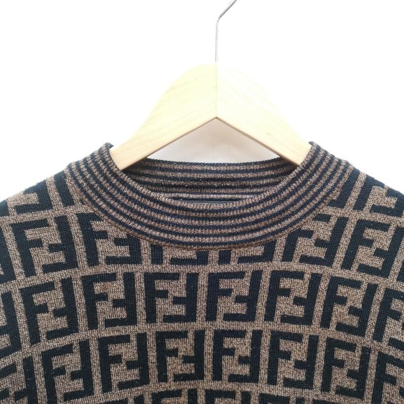 FENDI ズッカ柄 ニット セーター vintage FENDI フェンディ