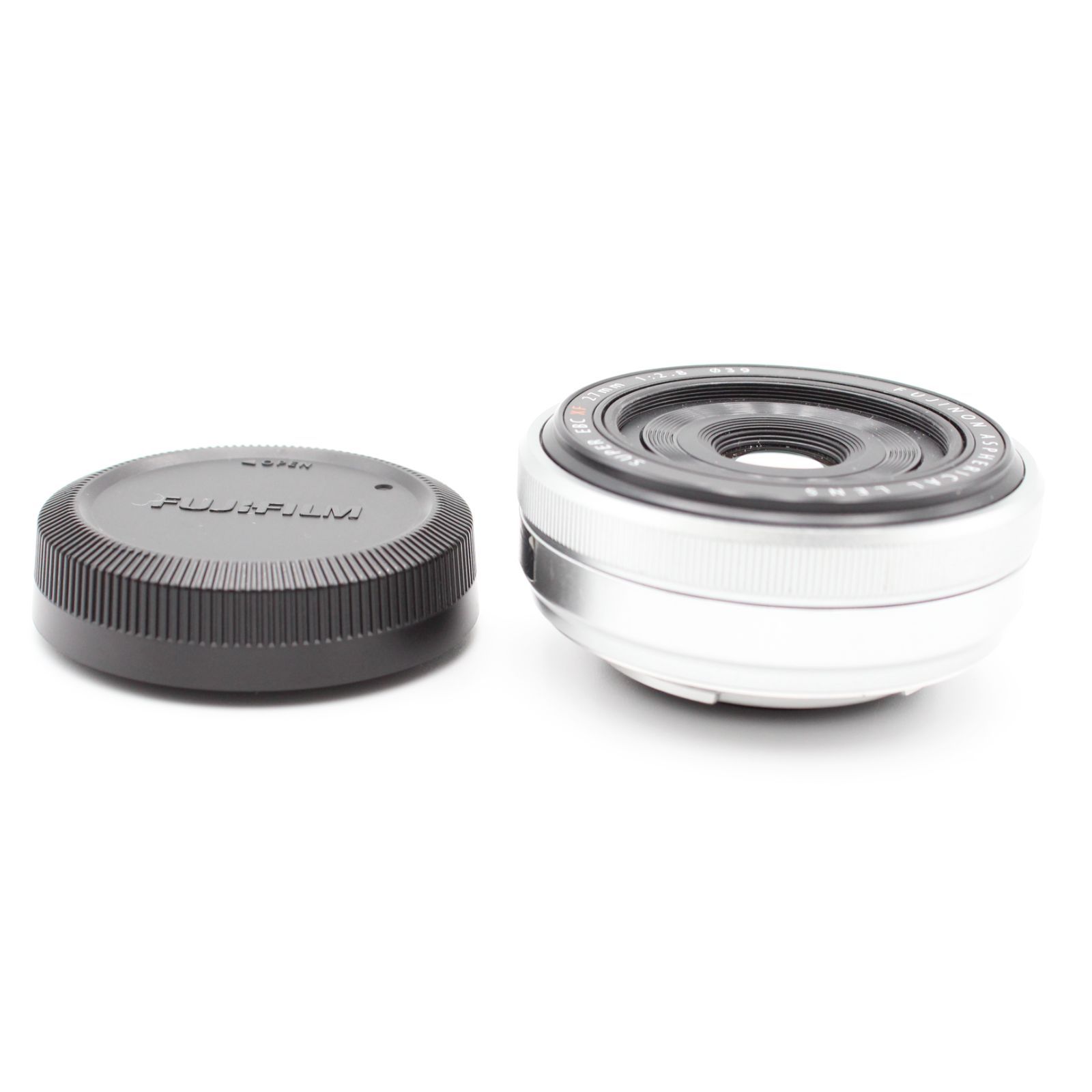 □極上品□ FUJIFILM フジノンレンズ XF27MM F2.8 シルバー No.C01812