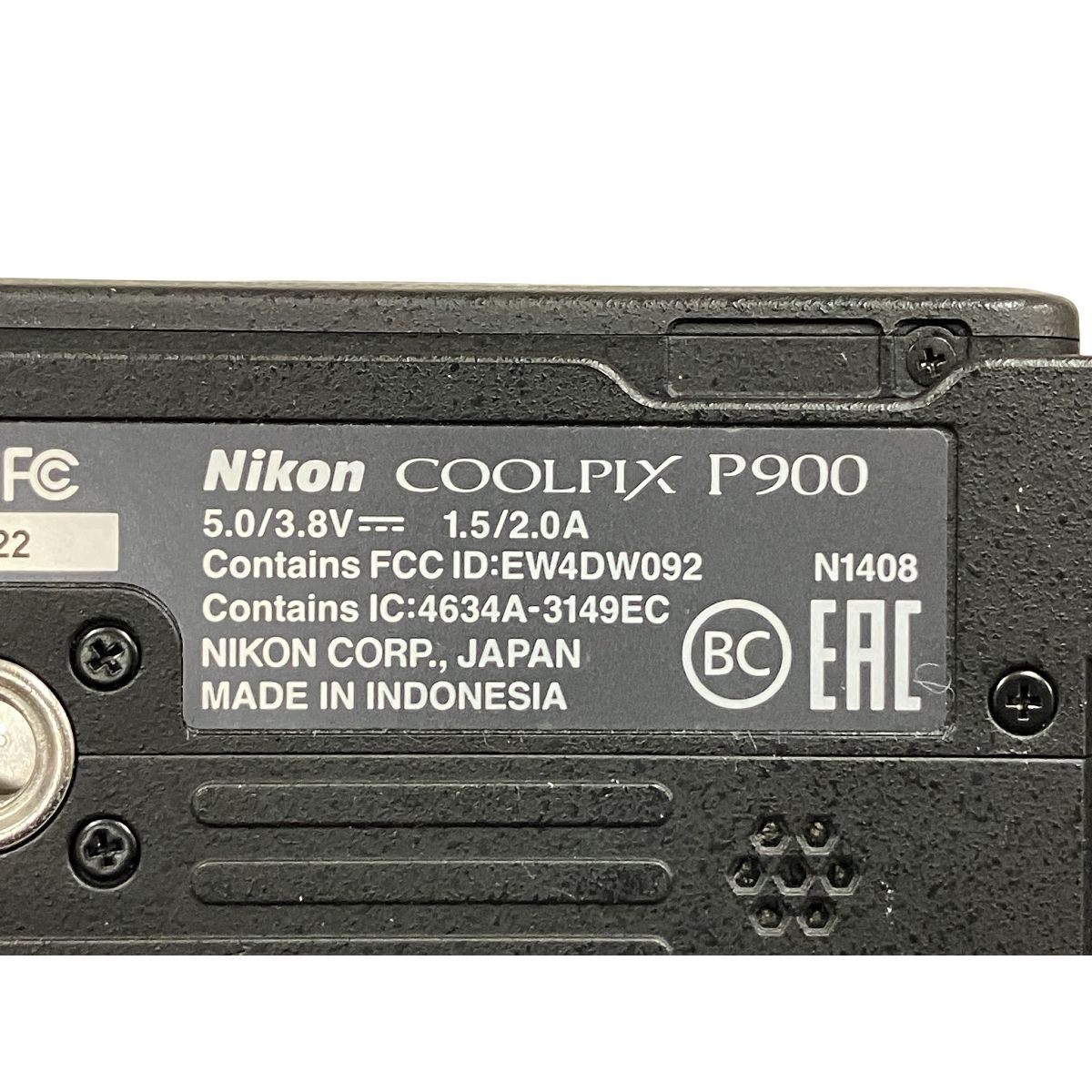 Nikon COOLPIX P900 デジタルカメラ 光学83倍ズーム ブラック 元箱付き