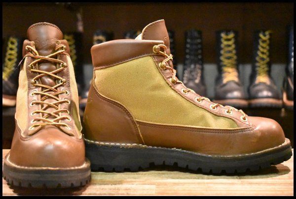 7EE 良品 白タグ】Danner ダナーライト 30420X 茶 ブラウン カーキ