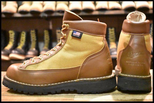 7EE 良品 白タグ】Danner ダナーライト 30420X 茶 ブラウン カーキ
