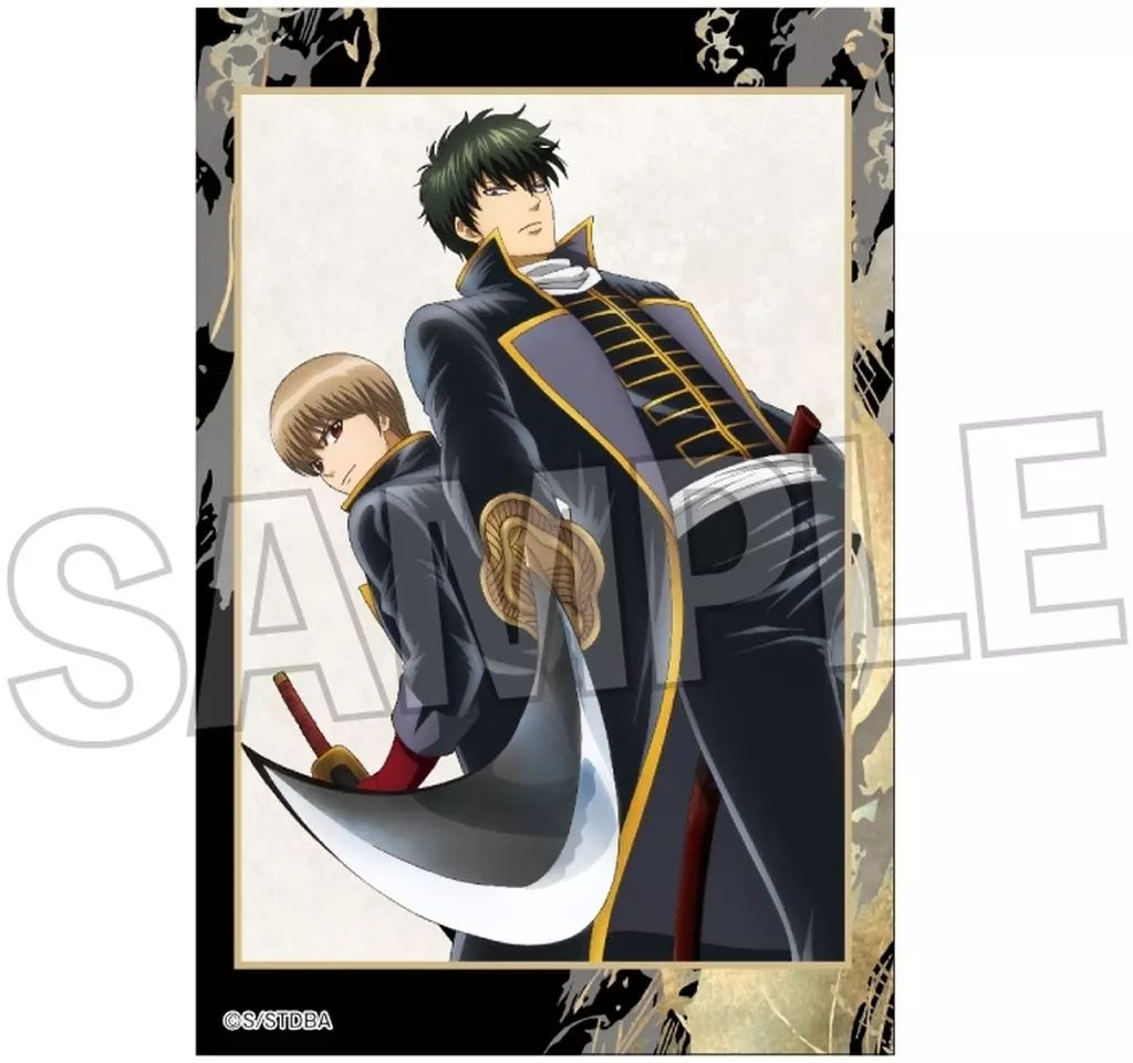 中古】アクリルスタンド・アクリルパネル 4.沖田総悟＆土方十四郎 積み
