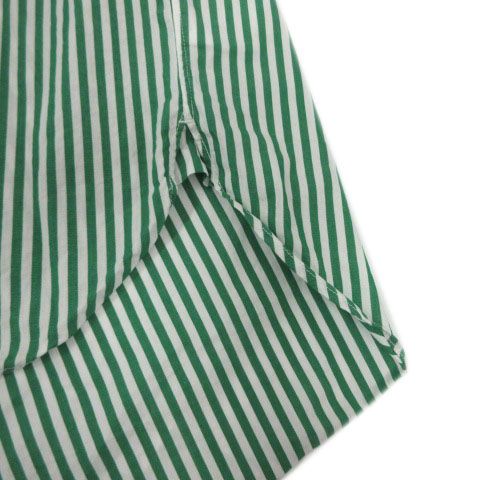 ミントグリーン ミスティック チュニック バンドカラー 長袖 F 緑