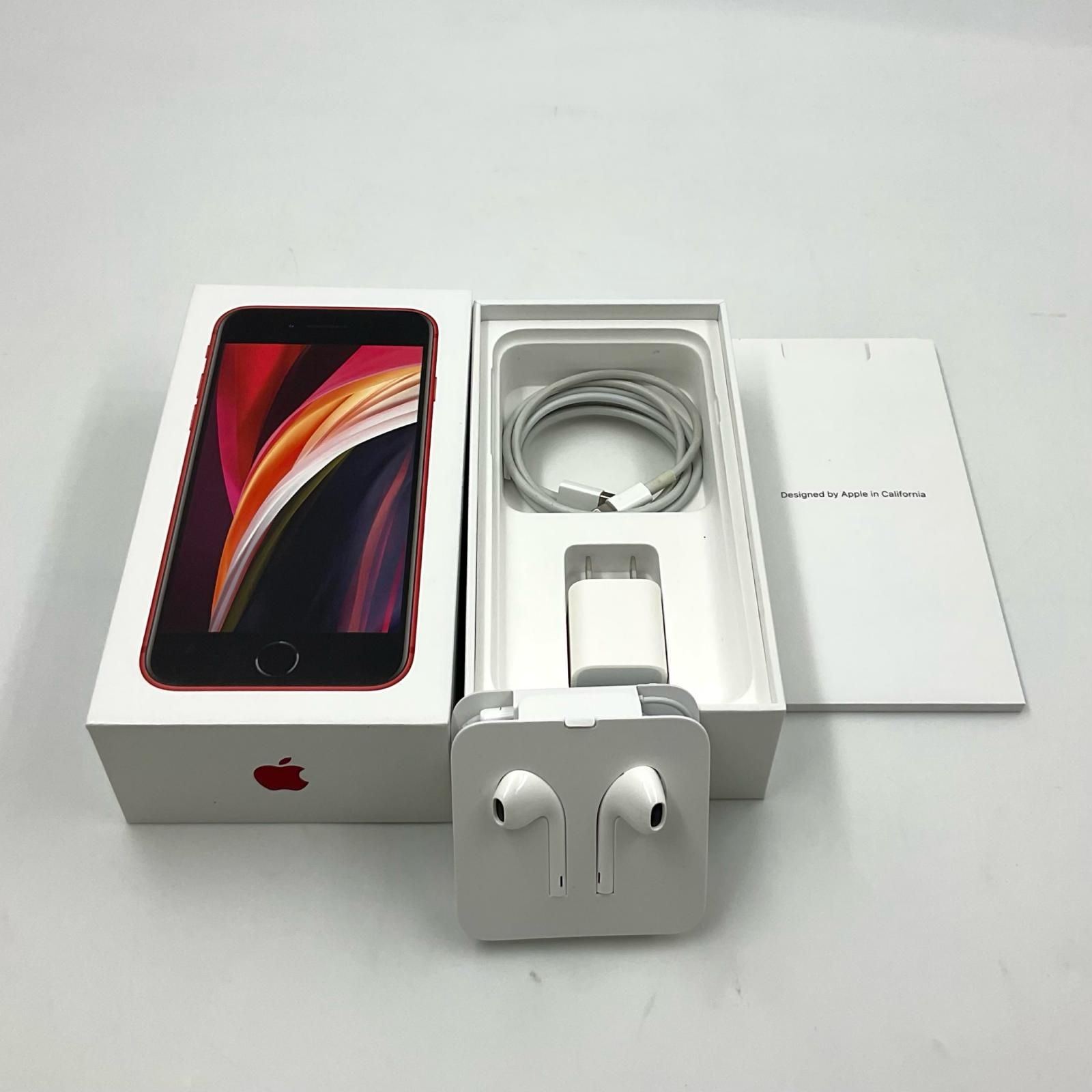 iPhone SE（第2世代） 64GB (PRODUCT)RED docomo SIMフリー 白ロム
