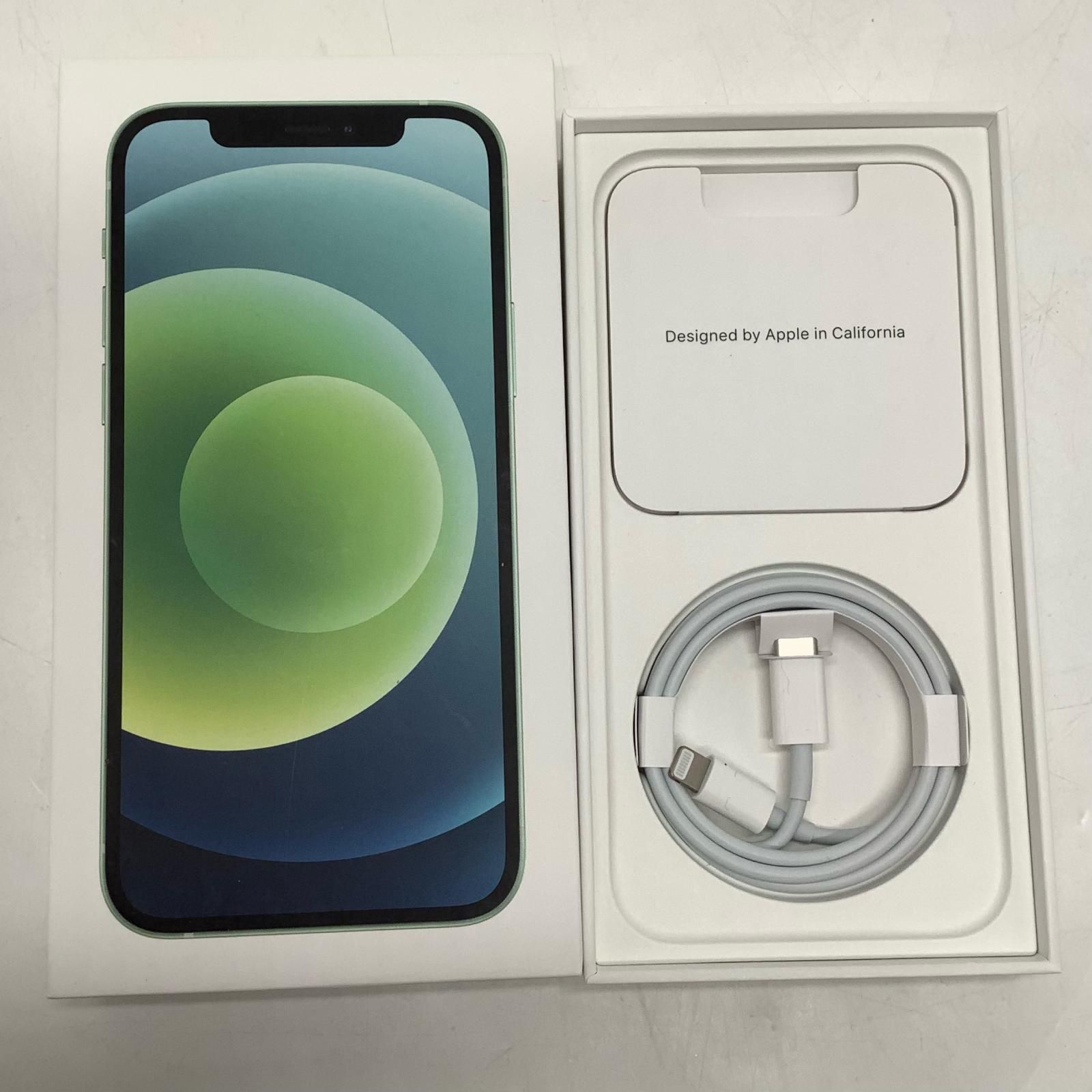 iPhone 12 64GB グリーン au SIMフリー 白ロム 動作確認済 79%【全額