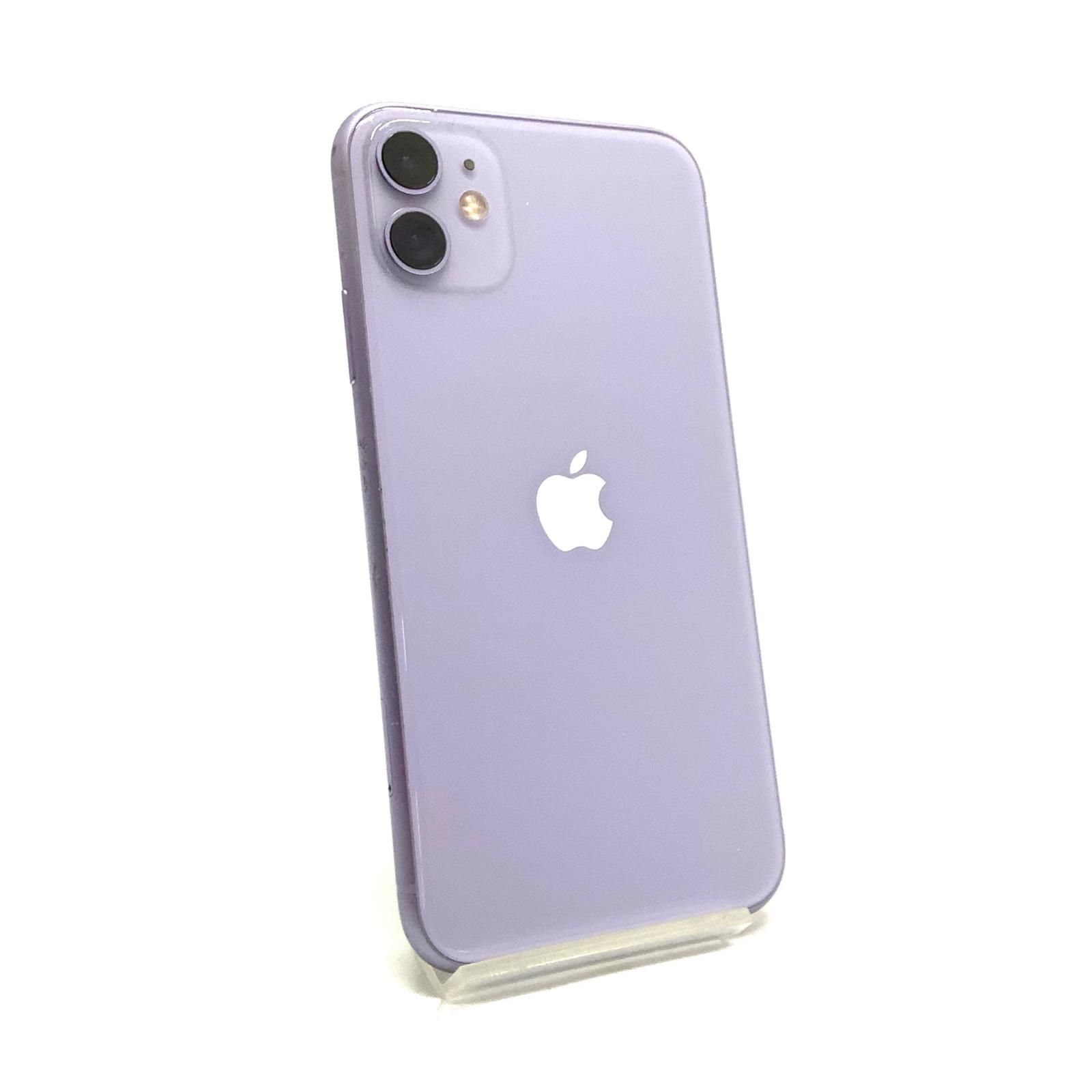 iPhone 11 パープル64GB au KDDI iPhone 11 64GB パープル au SIMフリー 白ロム 71%【最速発送】【難有