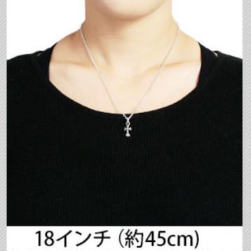 美品 CHROME HEARTS クロムハーツ シルバーネックレス ロールチェーン