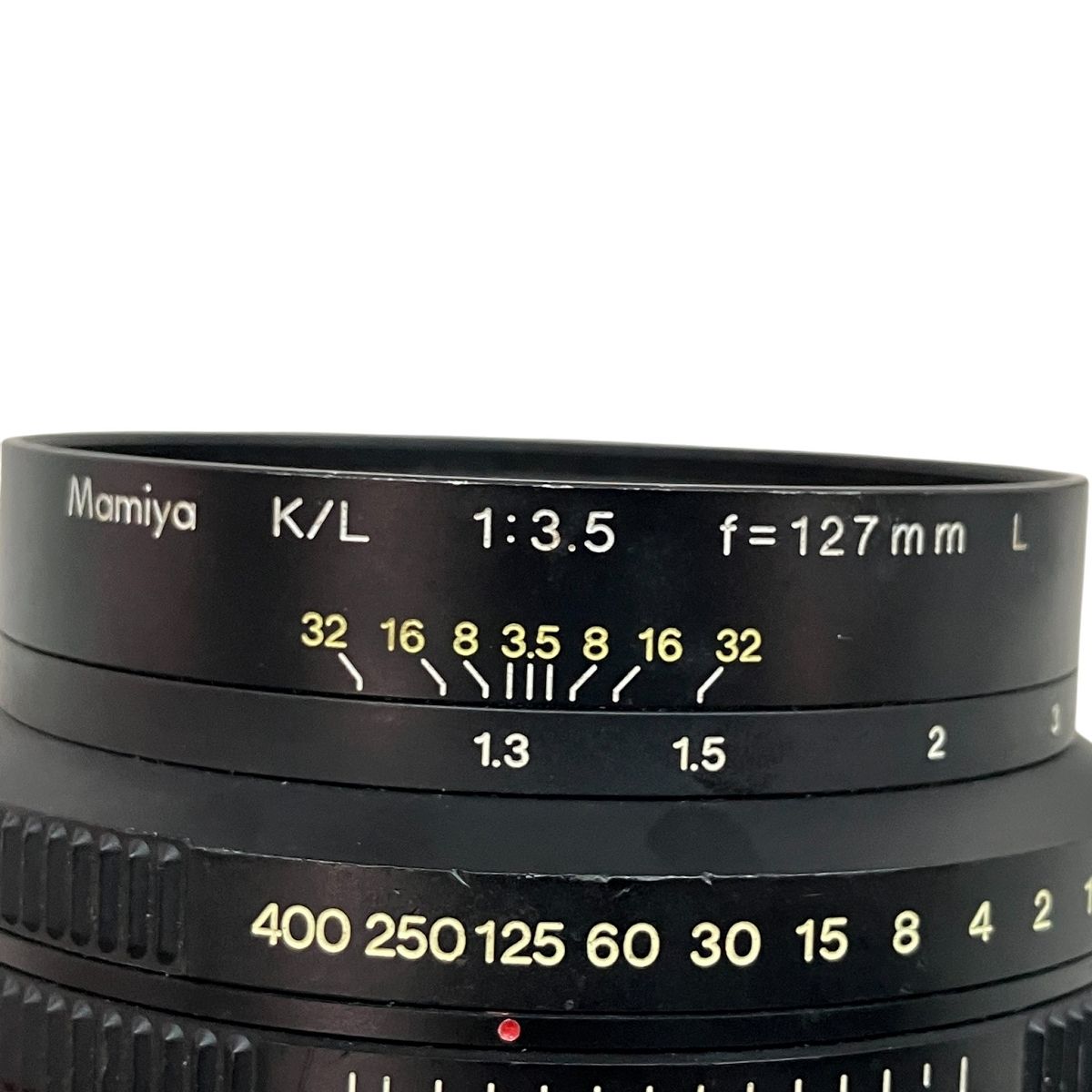 MAMIYA K/L F3.5 127mm L マミヤ 中判カメラ用 レンズ 現状品 ジャンク